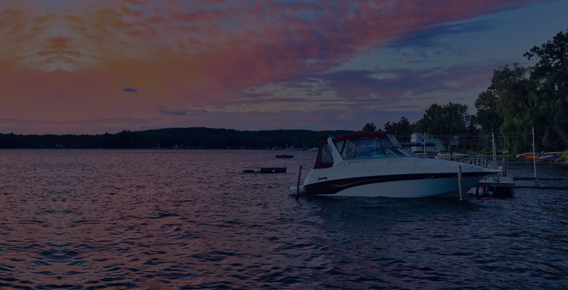 Boat on Harris Chain of Lakes
