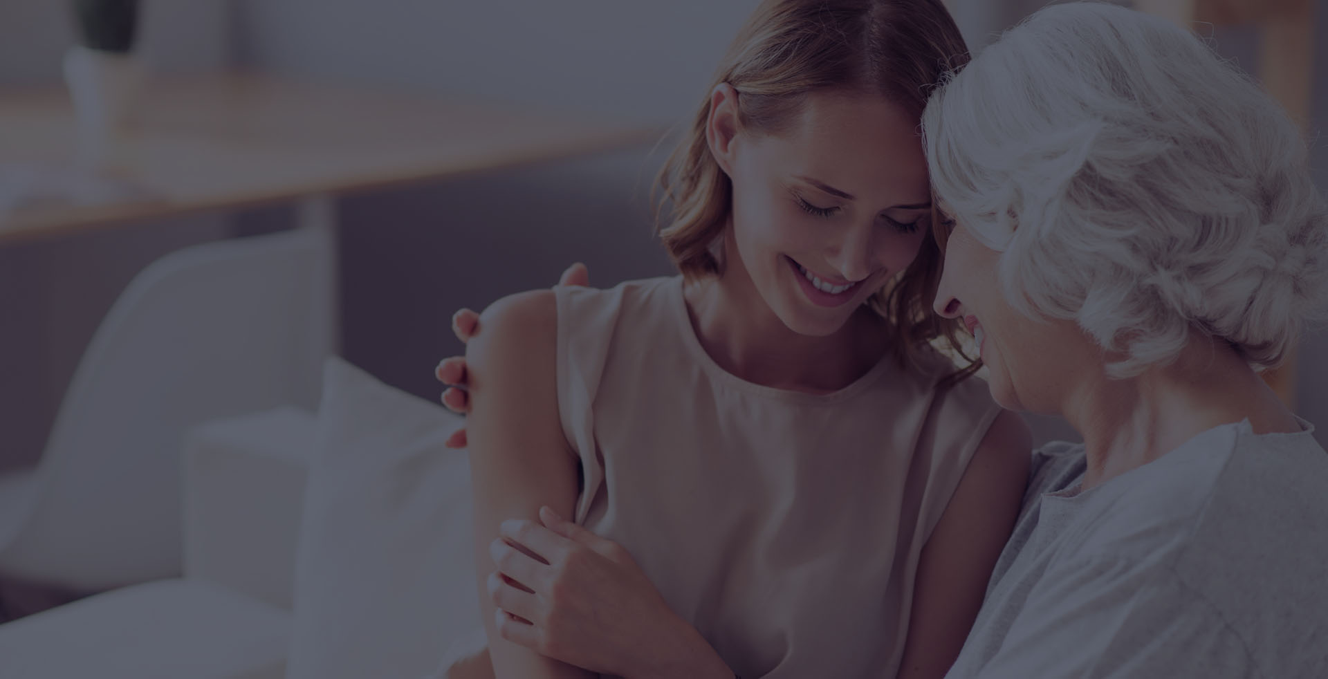 Mother and Daughter Discussing 55+ Community Real Estate